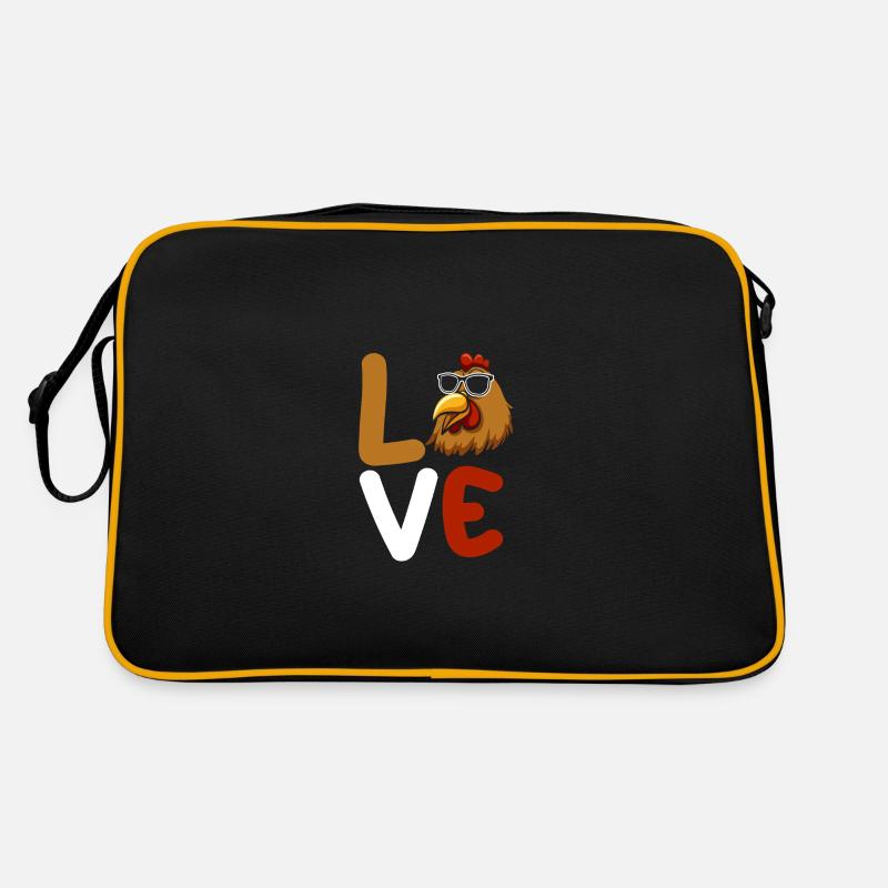 Chickens Hen Retro Bag