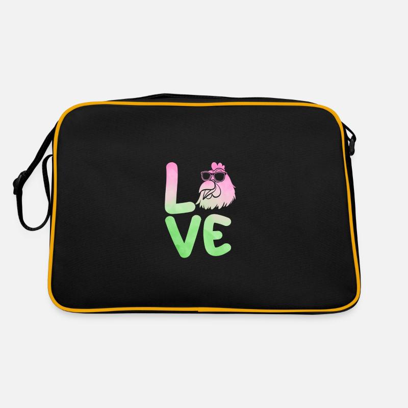 Chickens Hen Retro Bag