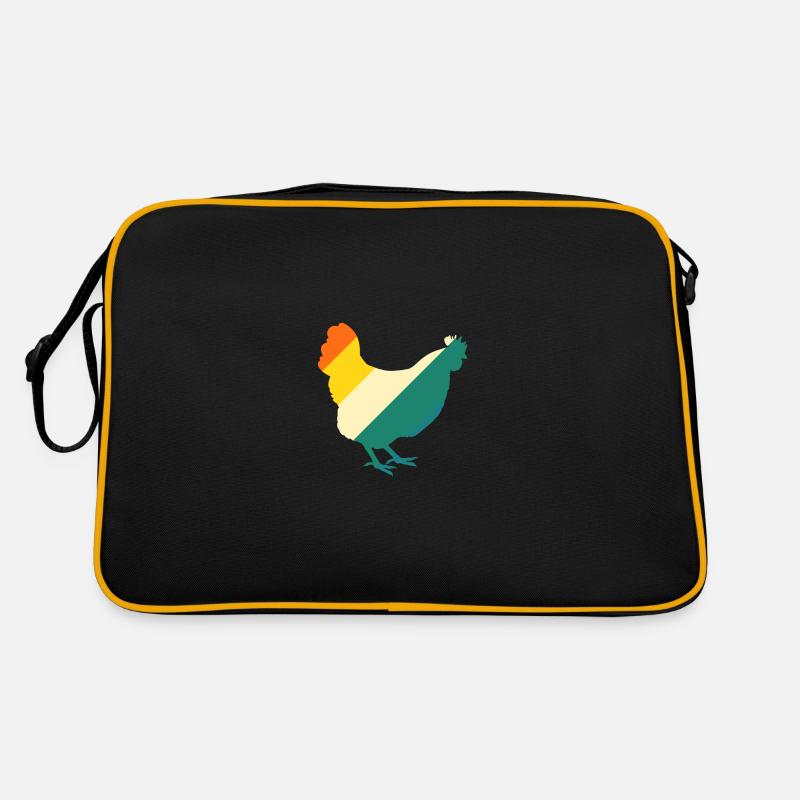 Chickens Hen Retro Bag