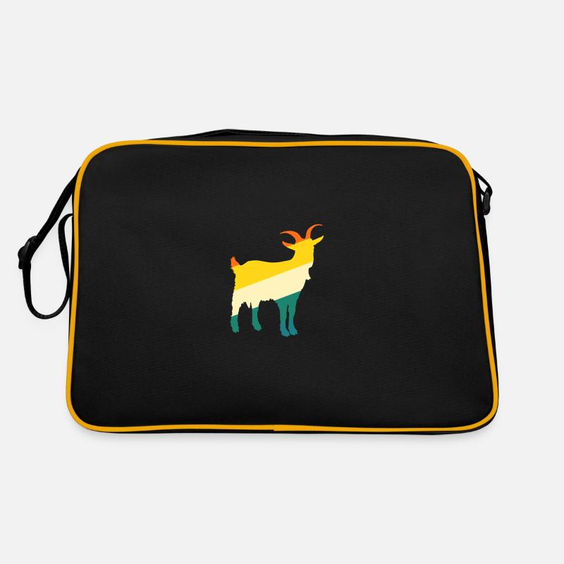 Ziegen Retro Tasche