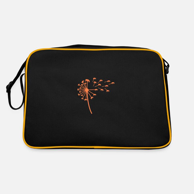 Esel - Retro Tasche - Schwarz/Gold