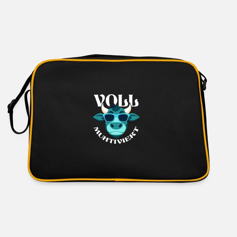 Cow Fully Muhtived Retro Bag