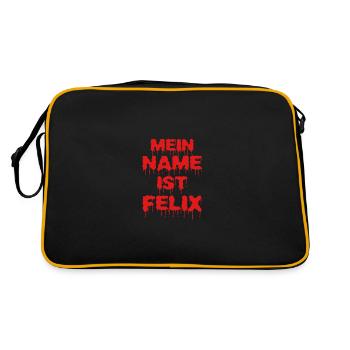 Felix - Sac Retro - noir/or - Dos