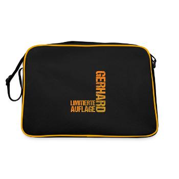 Gerhard - Sac Retro - noir/or - Dos