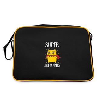 Johannes - Retro Bag - black/gold - Back