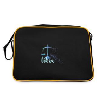 Zodiac signage horoscope - Retro Bag - black/gold - Back