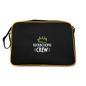 Kickboxing Crew - Retro Bag - black/gold - Back