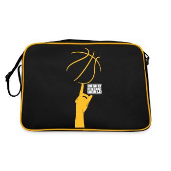 Basket my best world - Sac Retro - noir/or - Dos