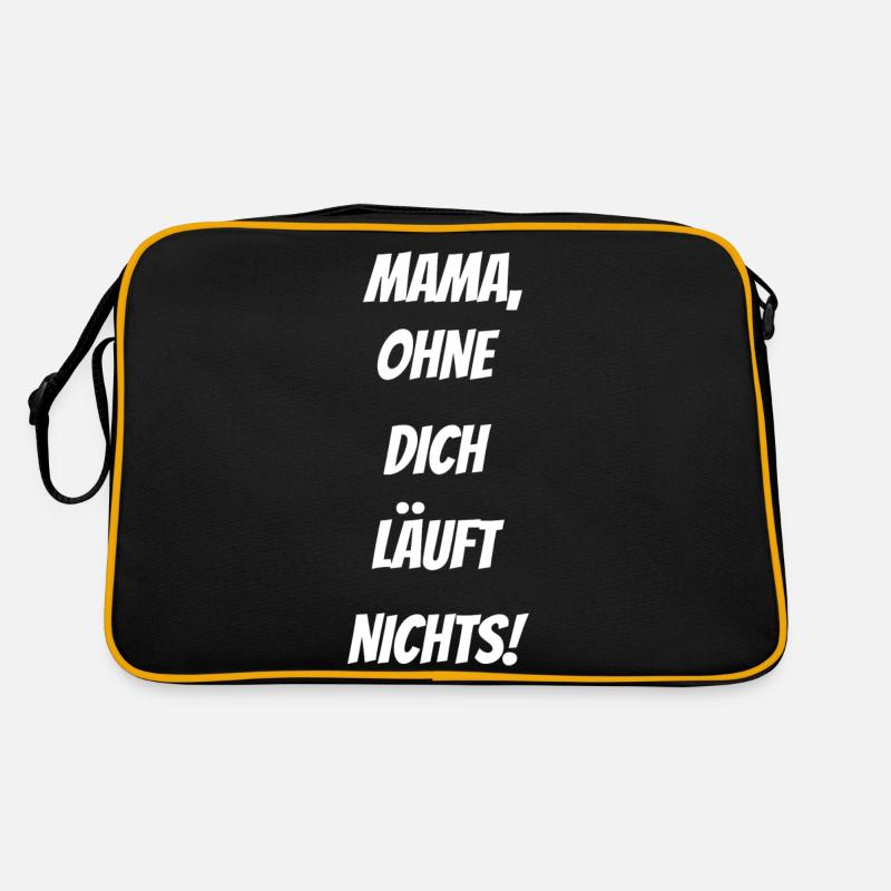 Nothing works without mom. Retro Bag