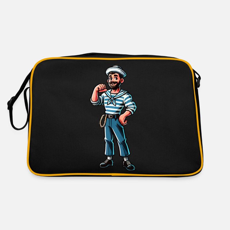 Capitaine marin Sac Retro