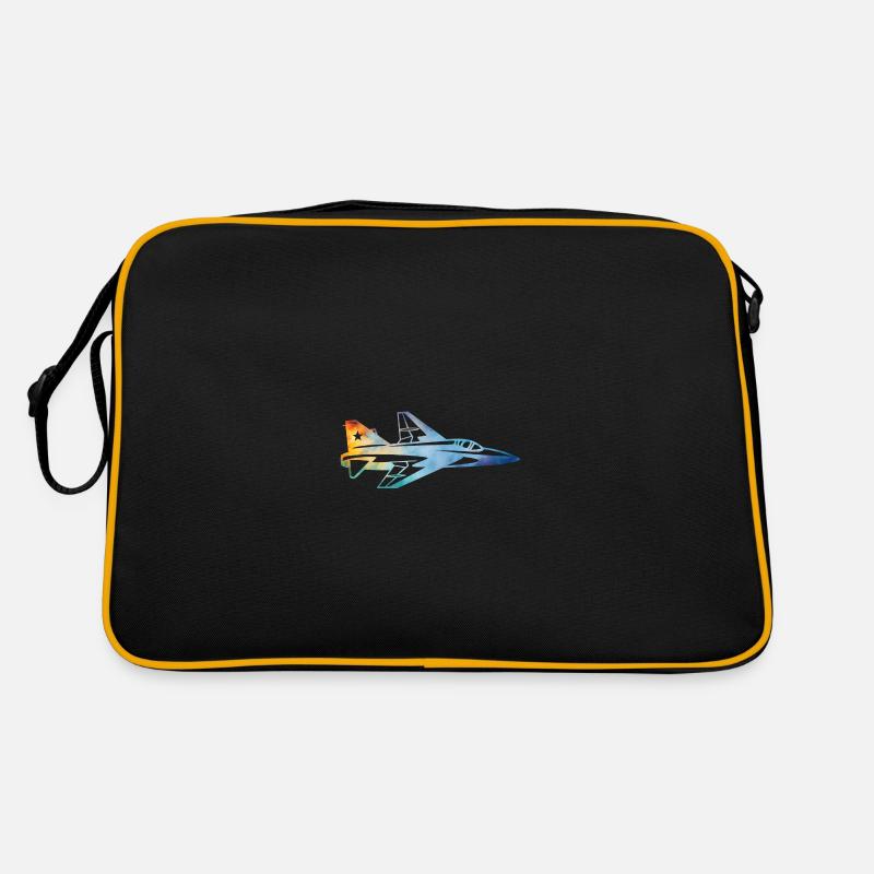 Avion de chasse Sac Retro