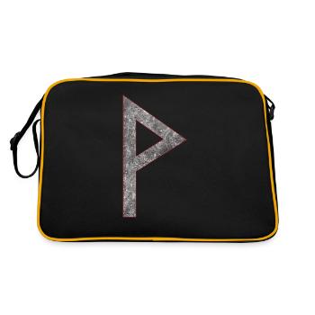 Rune Wunjo W - Sac Retro - noir/or - Dos