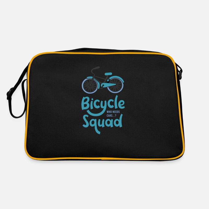 Bicycle Squad Hobby-Radfahrer Retro Tasche