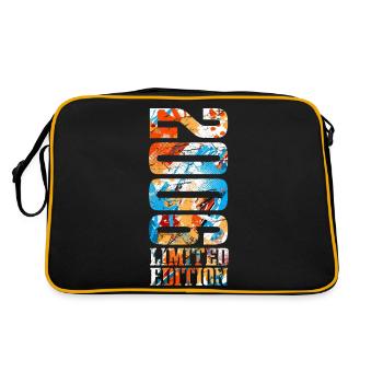 18th Birthday 2006 Year of birth Year of birth - Retro Bag - black/gold - Back