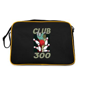 Club 300 Quilles Bowling Bowler - Sac Retro - noir/or - Dos