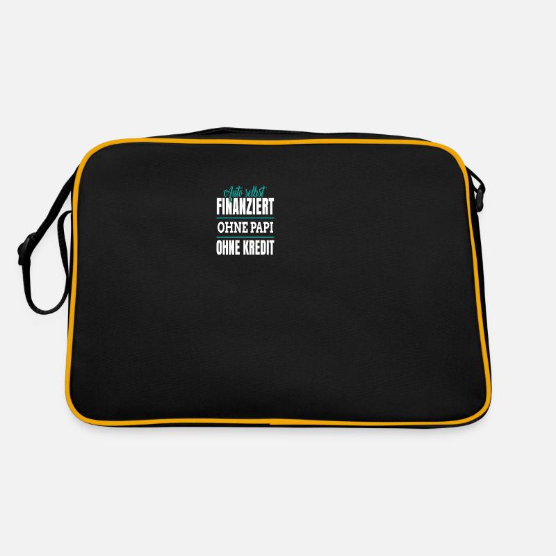 Auto selbst Finanziert ohne papi ohne kredit Retro Tasche
