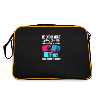 Card Maker Crafting Supplies Kits for Adults - Retro Bag - black/gold - Back