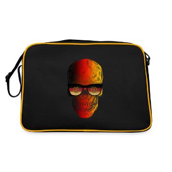 GDR - Retro Bag - black/gold - Back