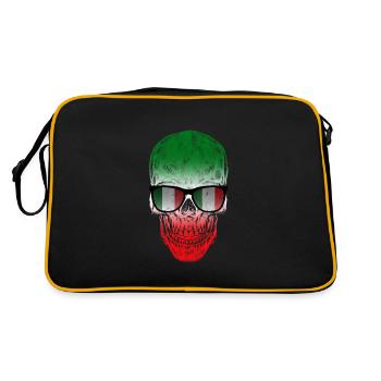 Italy - Retro Bag - black/gold - Back