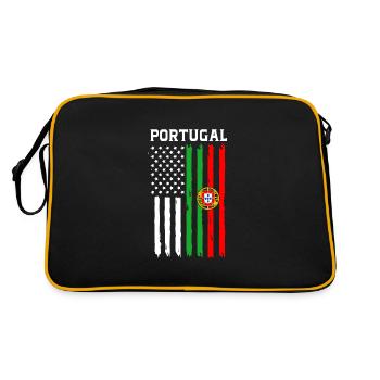 Portugal - Sac Retro - noir/or - Dos