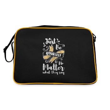 Spécial unique - Sac Retro - noir/or - Dos