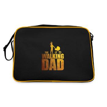 The walking dad - Sac Retro - noir/or - Dos