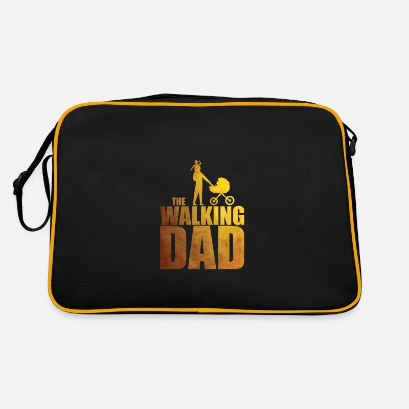 The walking dad Retro Tasche