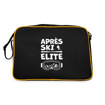 Apres Ski Elite - Apres Ski - Sac Retro - noir/or - Dos