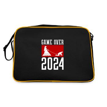 Game Over 2024 Wedding - Retro Bag - black/gold - Back