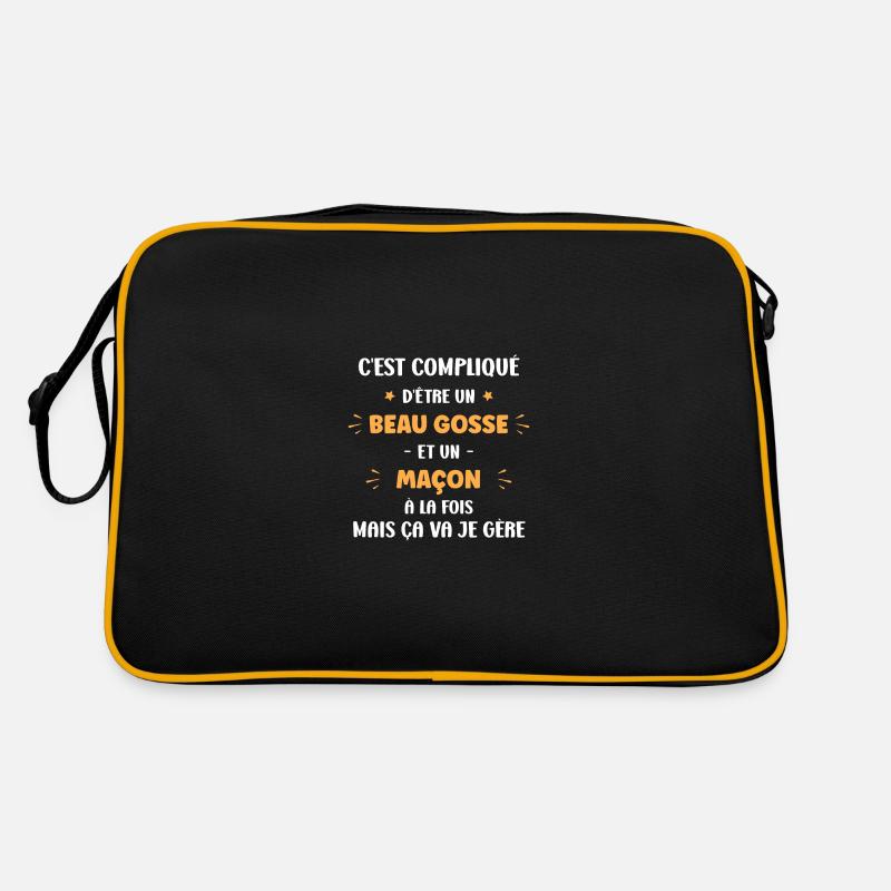 Beau gosse maçon Sac Retro