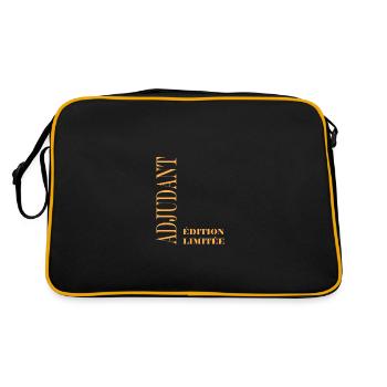 adjudant - Sac Retro - noir/or - Dos