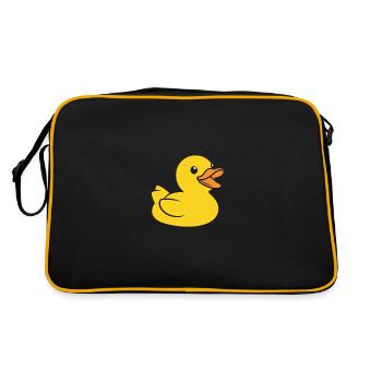 Small carnard - Retro Bag - black/gold - Back