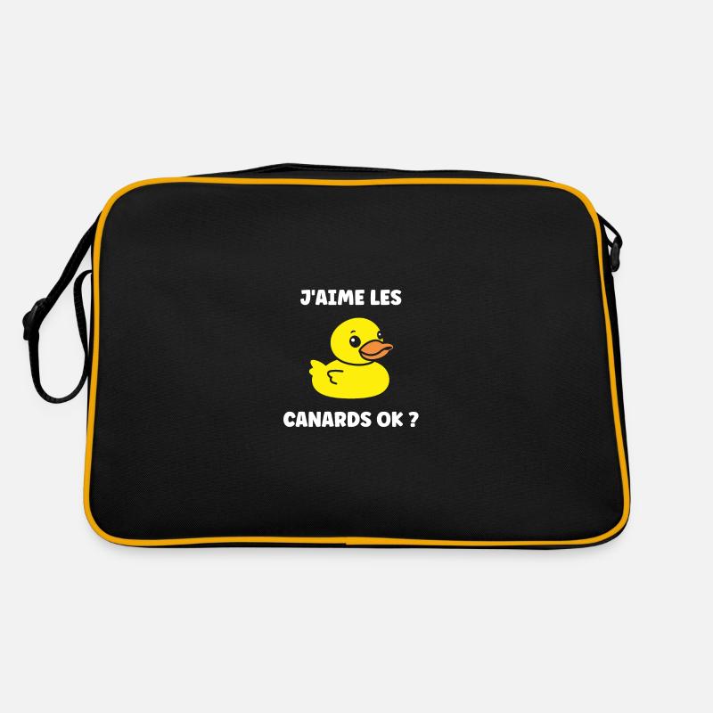 J'aime les canards Sac Retro