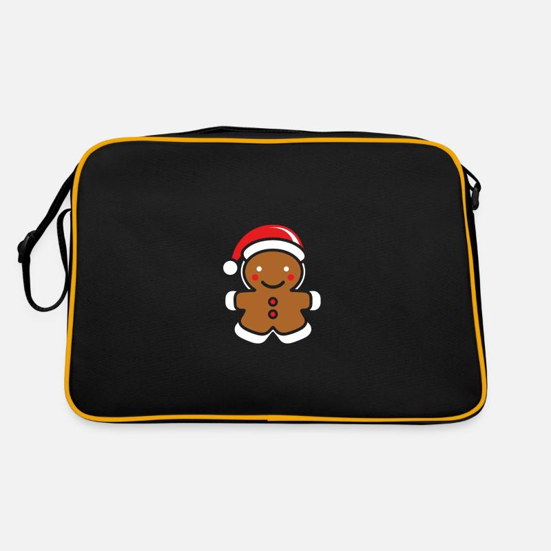 Lebkuchenmann Retro Tasche