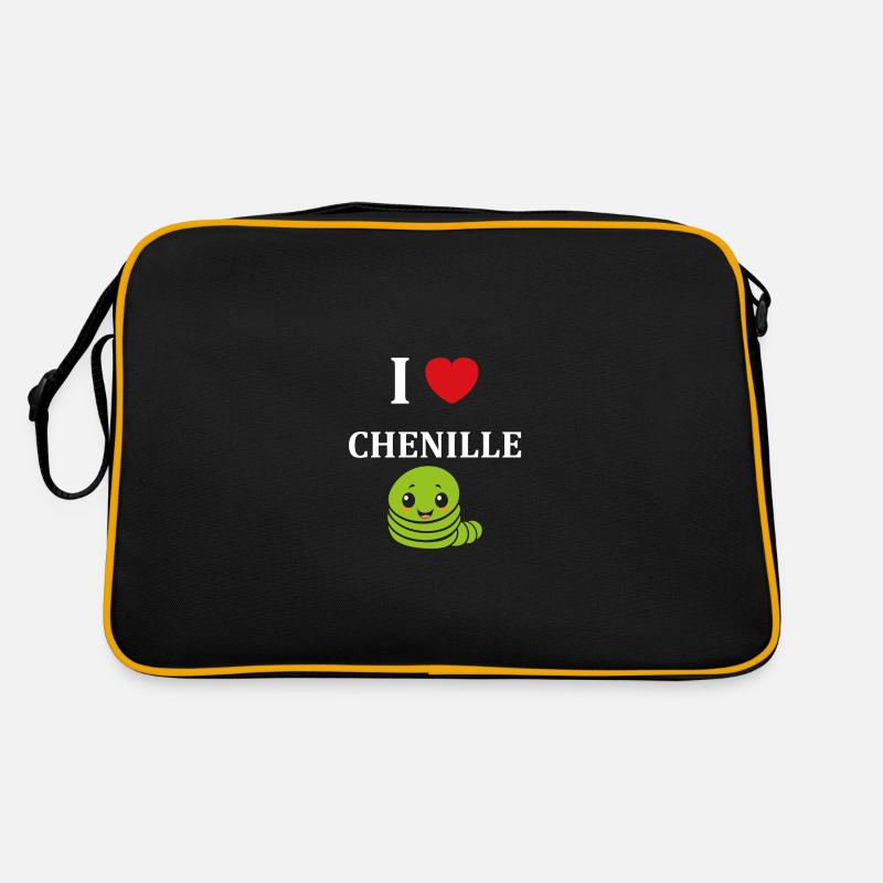 Chenilles insecte Amour petite chenille Sac Retro