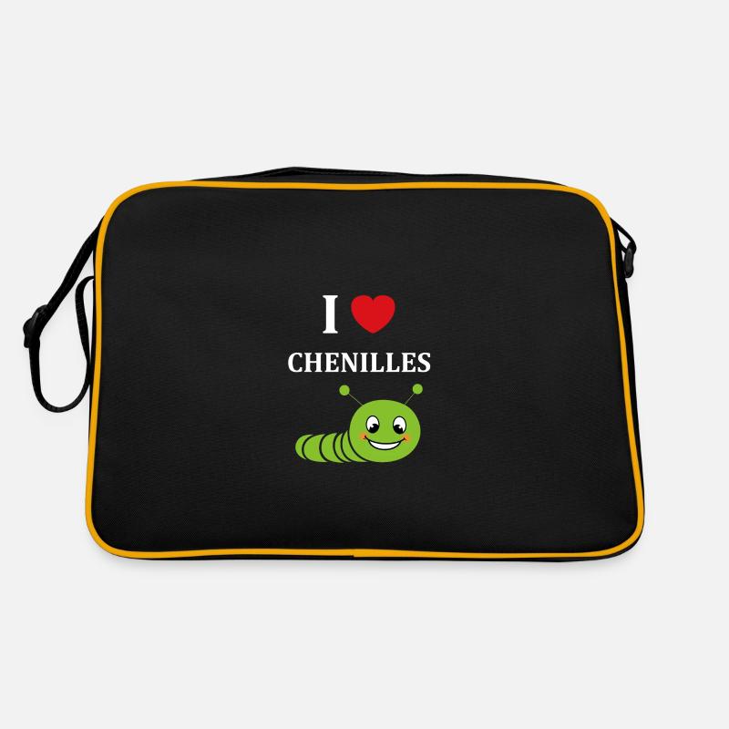 Chenilles insecte Amour petite chenille Sac Retro