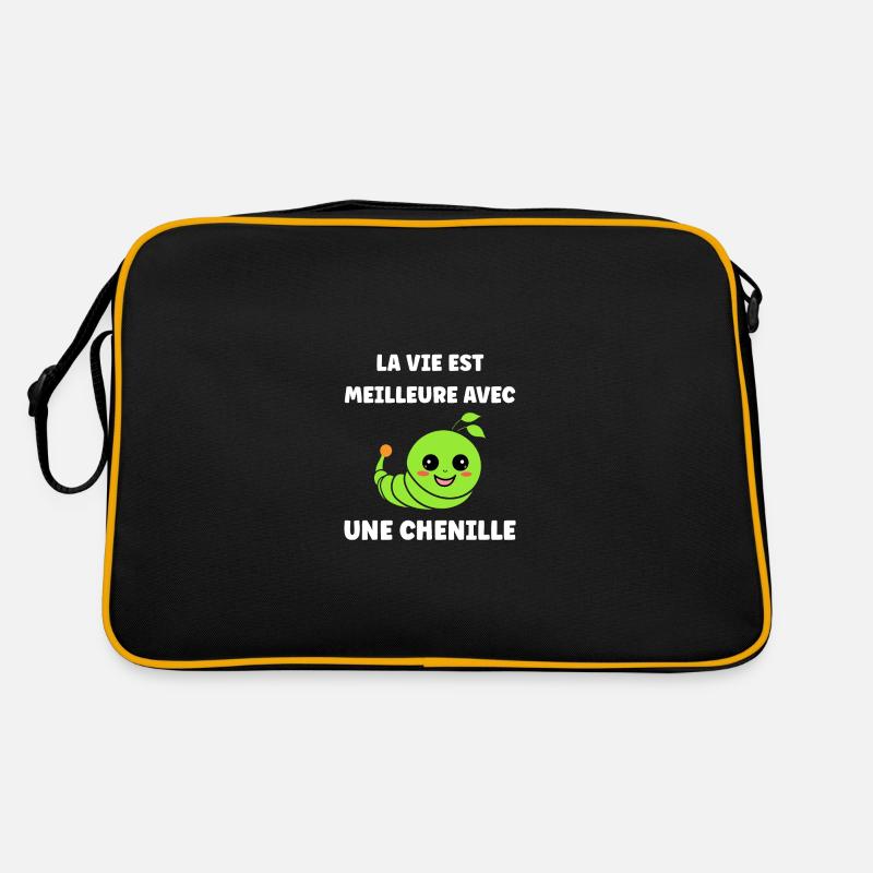 Chenilles insecte Amour petite chenille Sac Retro