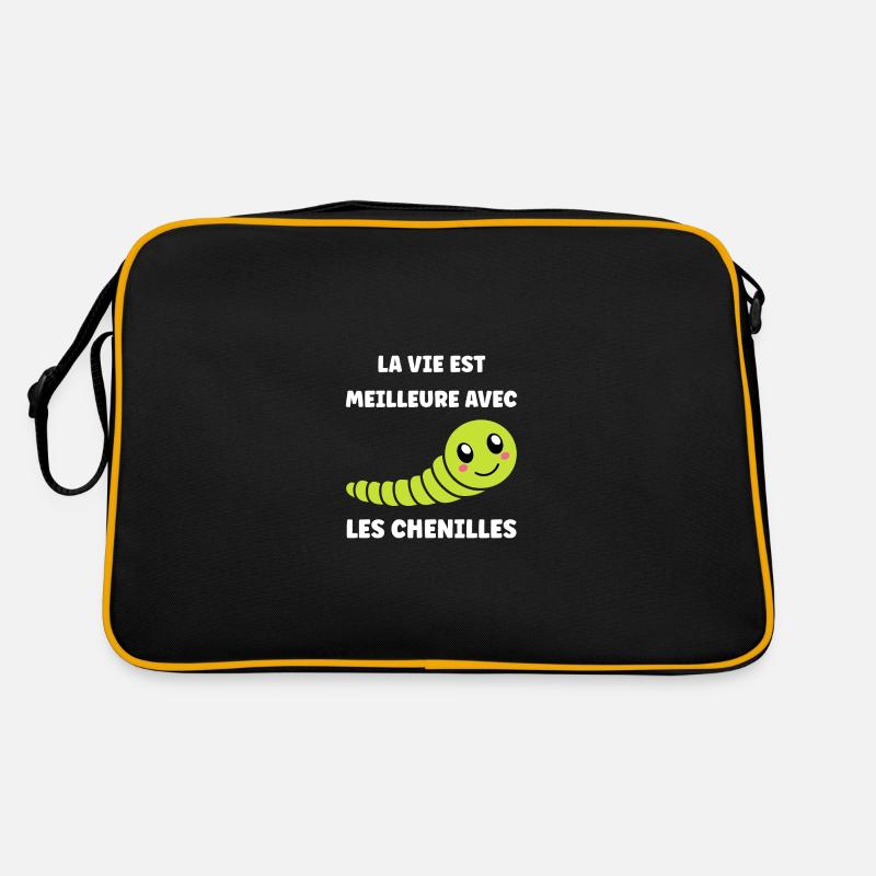 Chenilles insecte Amour petite chenille Sac Retro
