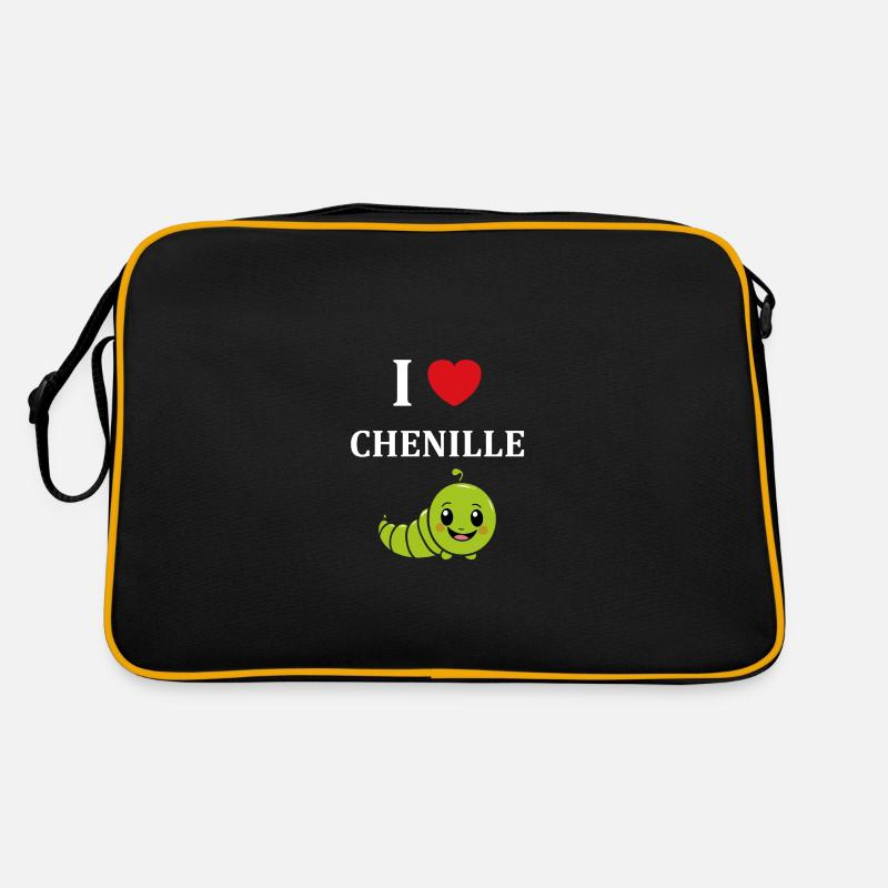 Chenilles insecte Amour petite chenille Sac Retro