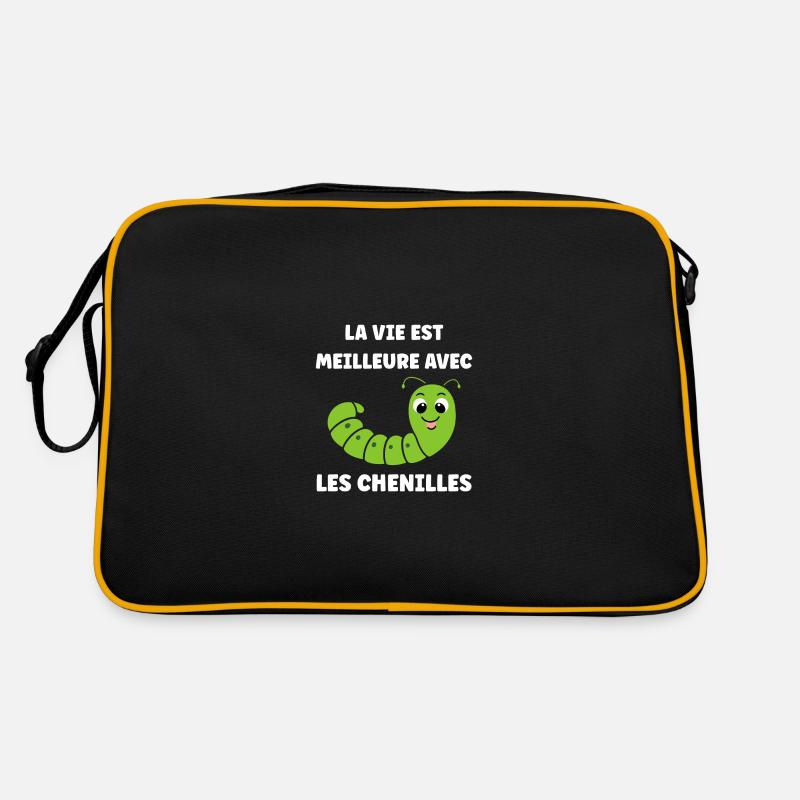 Chenilles insecte Amour petite chenille Sac Retro