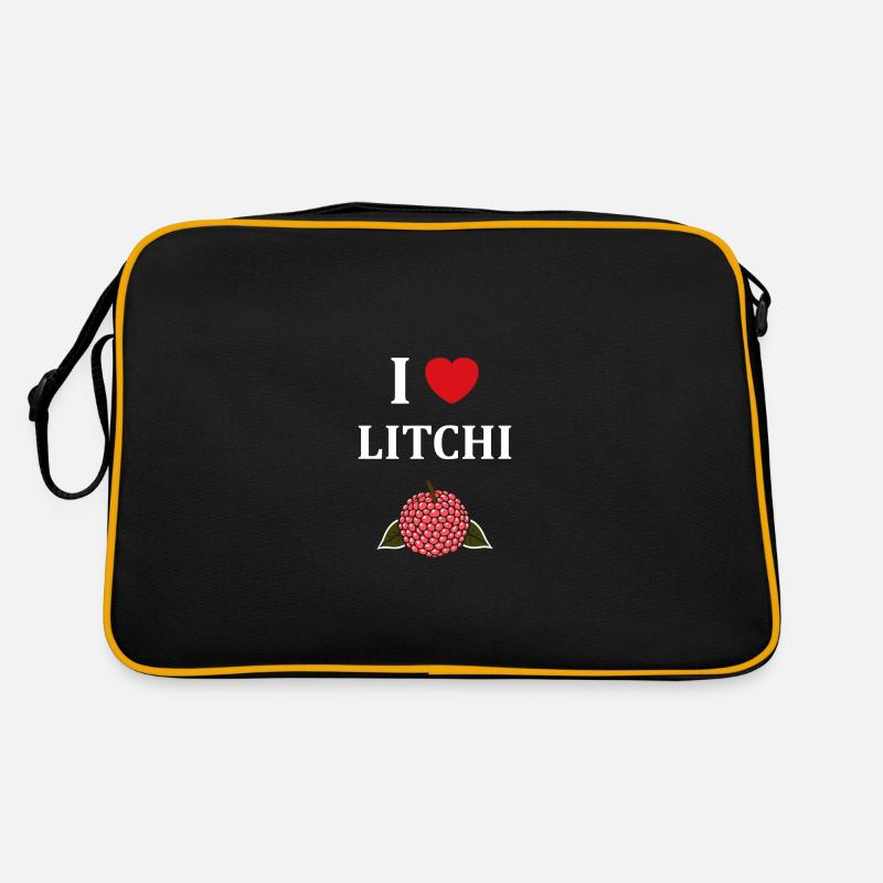 Fruit Humour petit litchi Sac Retro