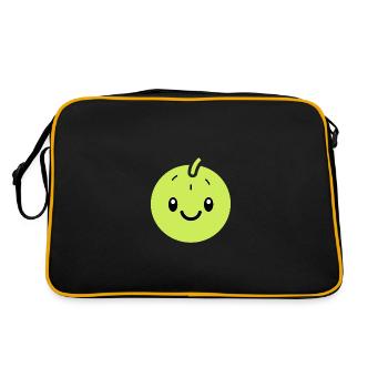 Fruit Humour petit Melon - Sac Retro - noir/or - Dos