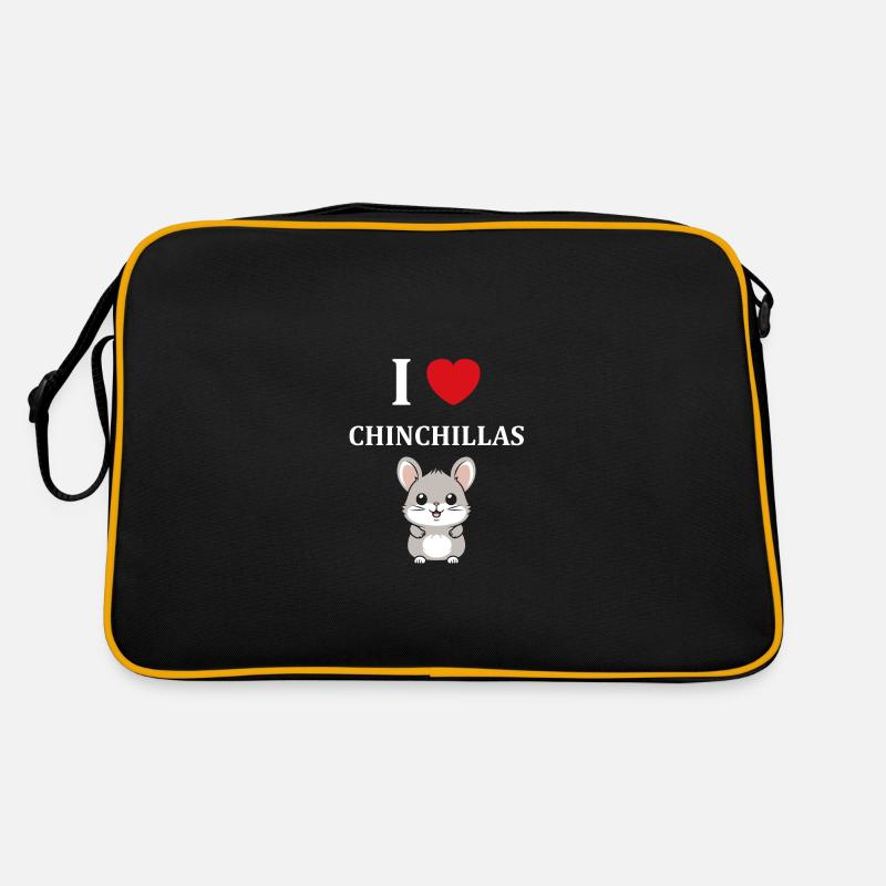 Petit chinchilla mignon Sac Retro
