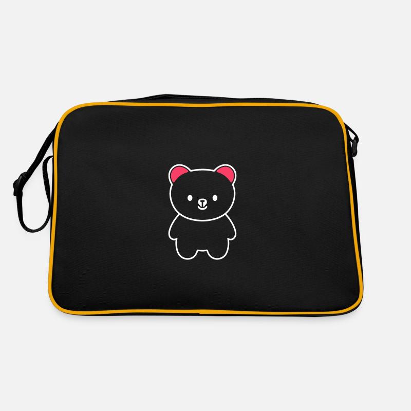 Little teddy bear teddy bear Retro Bag