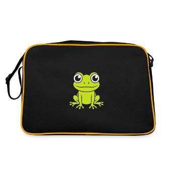 Petite grenouille - Sac Retro - noir/or - Dos