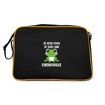 Petite grenouille - Sac Retro - noir/or - Dos