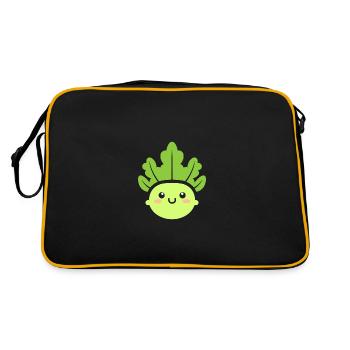 celery - Retro Bag - black/gold - Back