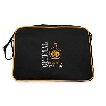 Humour punch planteur - Sac Retro - noir/or - Dos