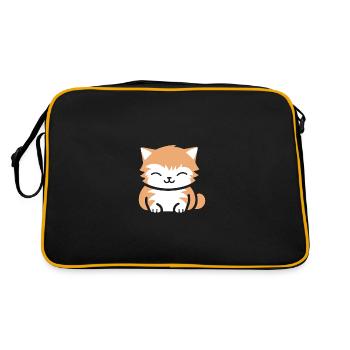 Bébé chat - Sac Retro - noir/or - Dos