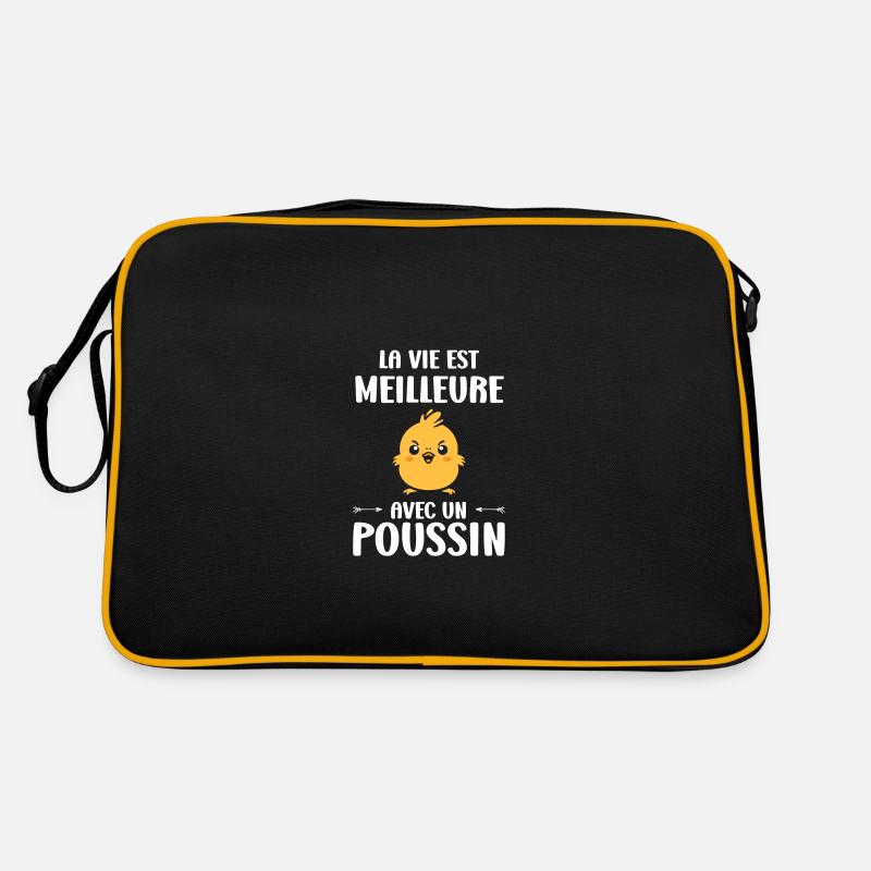 Humour petit poussin Sac Retro